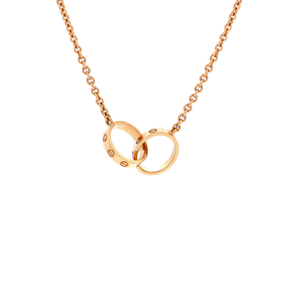 Cartier Love Interlocking Necklace